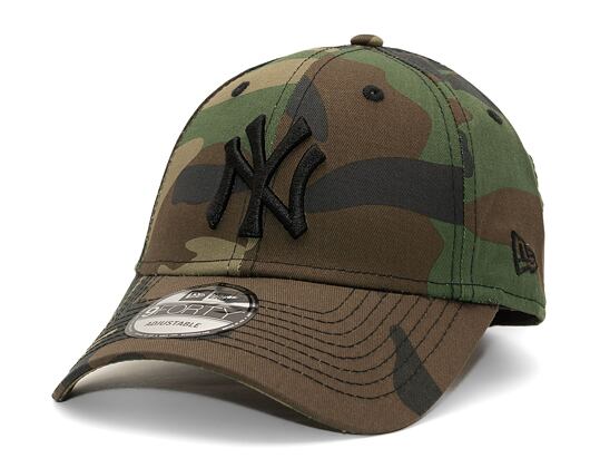 New Era 9FORTY MLB League Basic New York Yankees Strapback Camo Cap