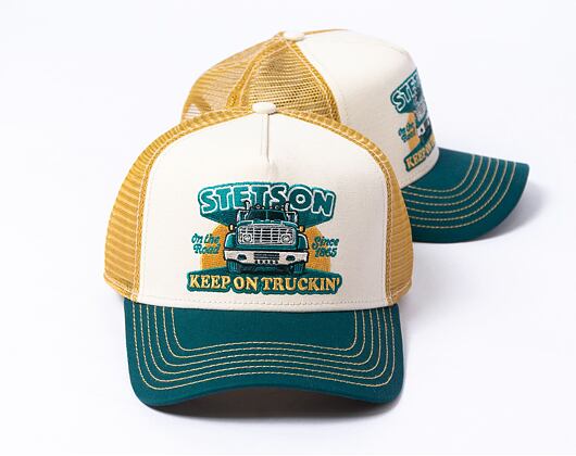 Dětská Kšiltovka Stetson - Trucker Cap Keep On Trucking - 47