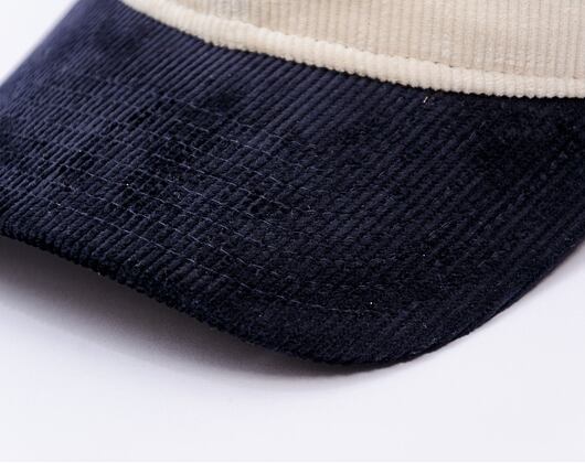 Kšiltovka New Era - MLB Cord 9TWENTY - NY Yankees - Cream / Navy