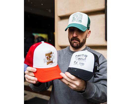 Kšiltovka New Era - NFL Superbowl 9FORTY Trucker - NY Jets - Emerald Green