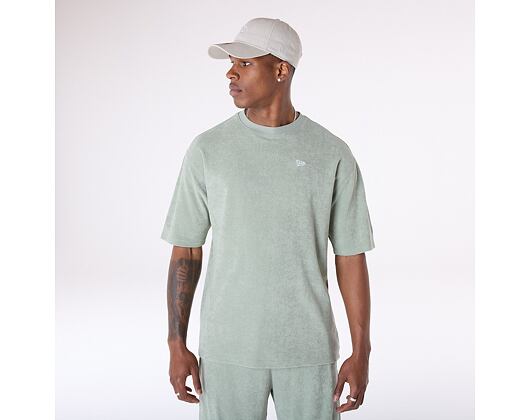 Triko New Era - Towelling Oversized Tee - Mint Green