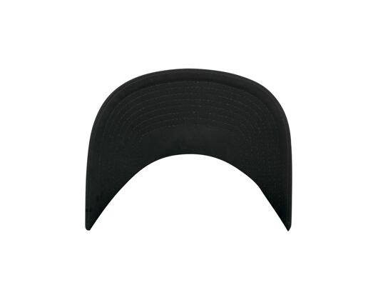 Kšiltovka Yupoong 5-Panel Curved Classic Snapback black