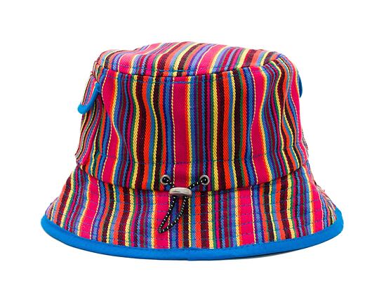 Klobouk Kangol - Multi Color Stripe Bucket - Rainbow Multi