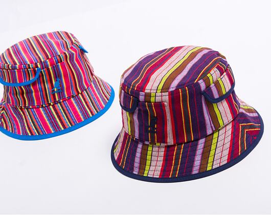 Klobouk Kangol - Multi Color Stripe Bucket - Preppy Multi