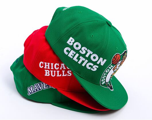 Kšiltovka Mitchell & Ness - Chicago Bulls - Big Time Snapback - Red