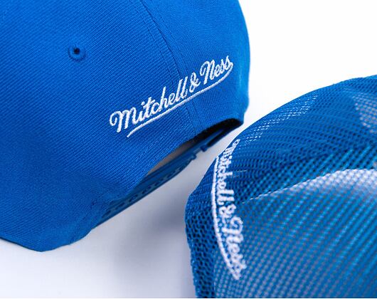 Kšiltovka Mitchell & Ness - Dallas Mavericks - Evergreen Trucker - Blue