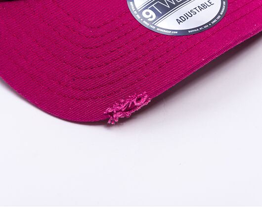 Kšiltovka New Era - Branded Distress 9TWENTY - Cherry