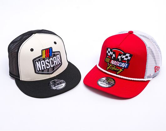 Kšiltovka New Era - NASCAR Logo 9FIFTY - Nascar Classics - White