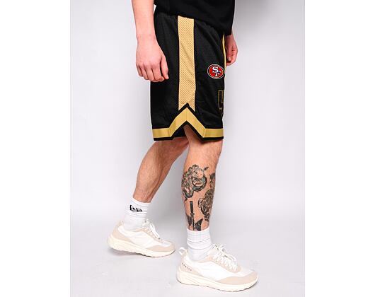 Kraťasy New Era - NFL Graphic Shorts - San Francisco 49ers - Black
