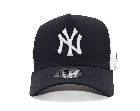 Kšiltovka New Era - MLB Mesh Patch 9FORTY Trucker - NY Yankees - Navy