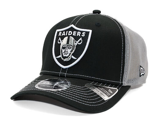 Kšiltovka New Era - NFL Contrast Stitch 9SEVENTY Stretch-Snap - Las Vegas Raiders - Black