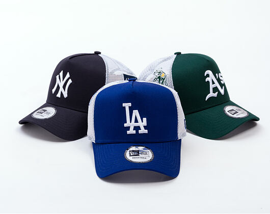 Kšiltovka New Era - MLB Mesh Patch 9FORTY Trucker - LA Dodgers - Blue