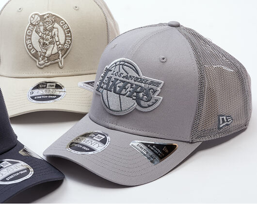 Kšiltovka New Era - NBA Tonal 9SEVENTY Stretch-Snap - LA Lakers - Grey
