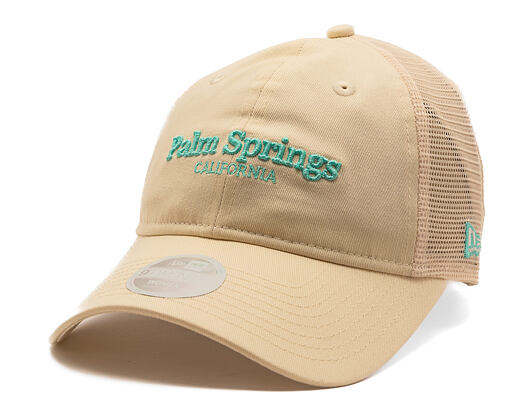 Dámská Kšiltovka New Era - Branded City Mesh 9TWENTY - Cream / Teal