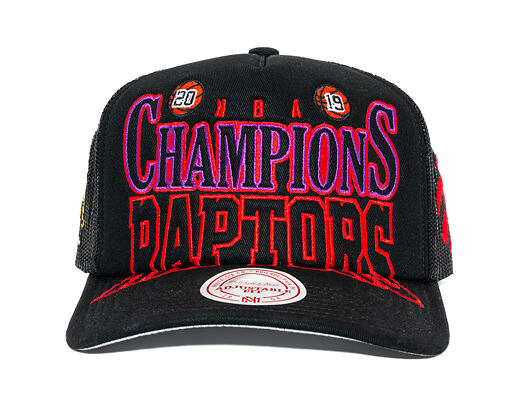 Kšiltovka Mitchell & Ness - NBA Big Champ Trucker - Toronto Raptors - Black