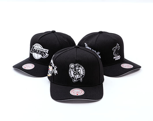 Kšiltovka Mitchell & Ness - NBA Born To Win Pro Snapback - Boston Celtics - Black