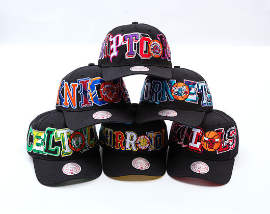 Kšiltovka Mitchell & Ness - NBA Hyper Type Pro Snapback HWC - Golden State Warriors - Black