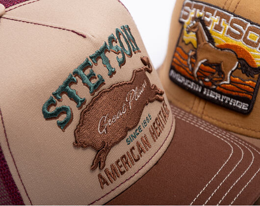 Kšiltovka Stetson - Trucker Cap Great Plains - 68