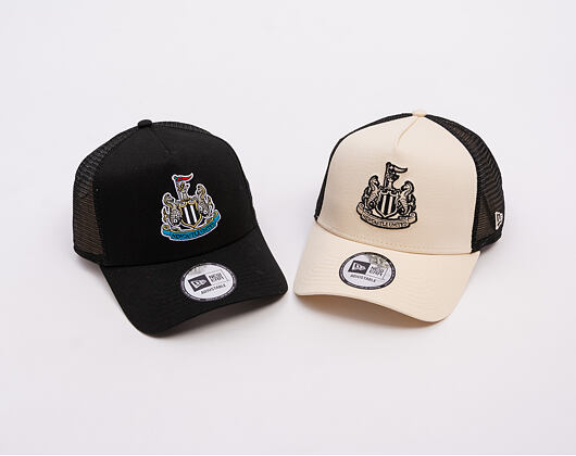 Kšiltovka New Era - Seasonal 9FORTY Trucker - Newcastle United FC - Cream