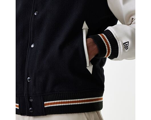Bunda New Era - MLB Wordmark Varsity Jacket - NY Yankees - Black