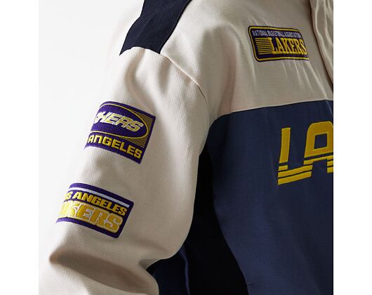Bunda New Era - NBA Motorsport Jacket - LA Lakers - Muted Indigo