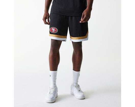 Kraťasy New Era - NFL Mesh Shorts - SF 49ers - Black