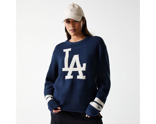 Svetr New Era - MLB Sweater Knit - LA Dodgers - Navy