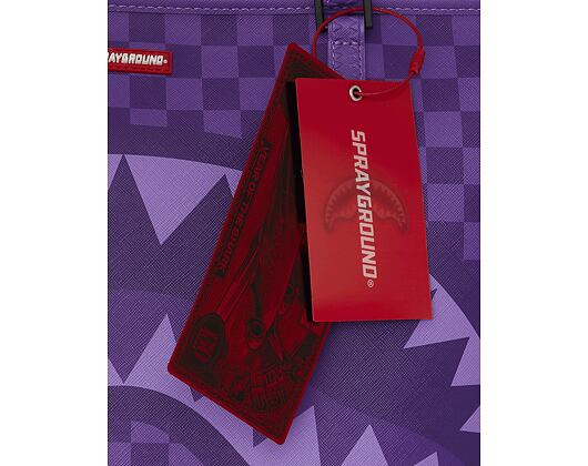 Sprayground - Purple Shark Sharks In Paris Tote 
