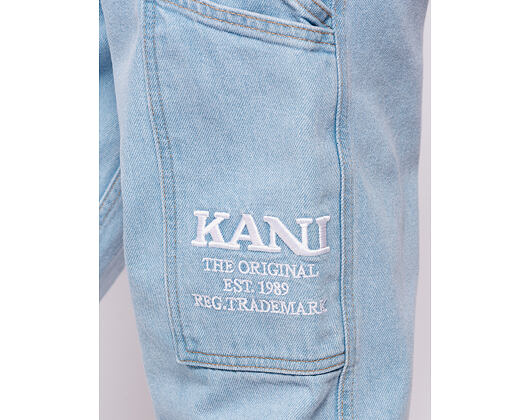 Džíny Karl Kani - KK Retro Baggy Workwear Denim light blue