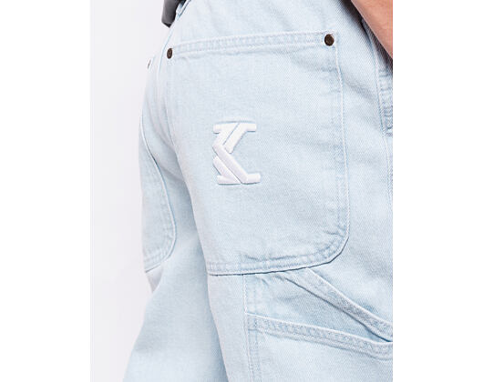 Džíny Karl Kani - KK Retro Tapered Workwear Denim bleached blue