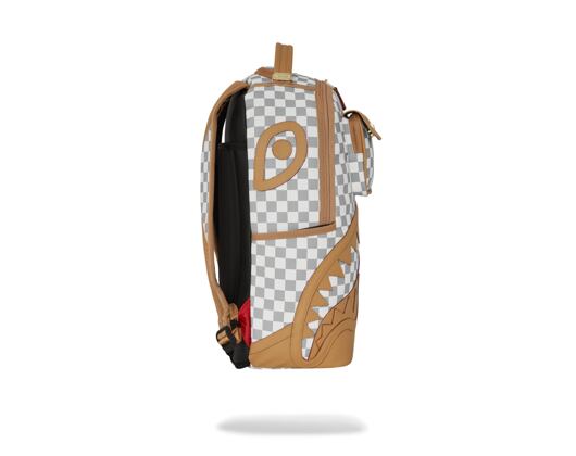 Sprayground - House Of Cream Check Dlx Backpack 
