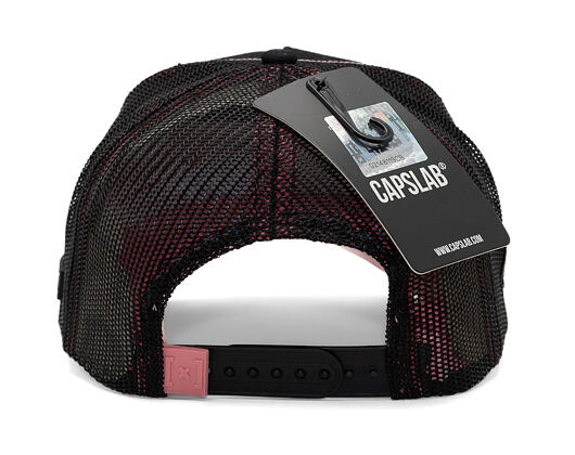 Kšiltovka Capslab Trucker - Famous Dreamland - Black
