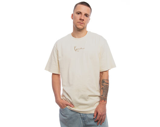 Triko Karl Kani - Signature Star Print T-Shirt - Beige