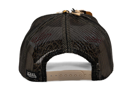 Kšiltovka Von Dutch - Trucker - Cali Patch - Leopard/Black
