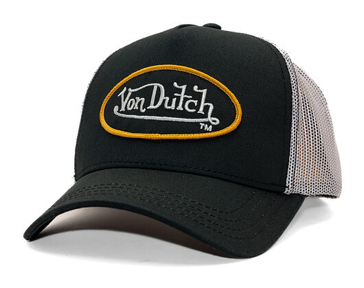 Kšiltovka Von Dutch - Trucker - Classic Logo Black/Grey