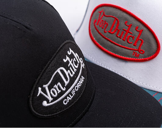 Kšiltovka Von Dutch - Trucker - Cali Brushed Patch - Black