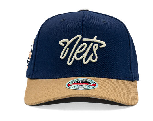 Kšiltovka Mitchell & Ness - Sand Storm Classic Red - Brooklyn Nets - Navy/Sand