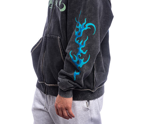 Mikina Rip N Dip - Squabble Up Hoodie - Black Vintage Wash