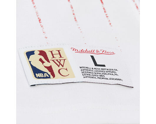 Tee Mitchell & Ness - NBA Playmaker Player Ss Tee Vintage Logo - Chicago Bulls - White