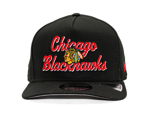 New Era - NHL Chainstitch 9FIFTY A-Frame - Chicago Blackhawks - Black