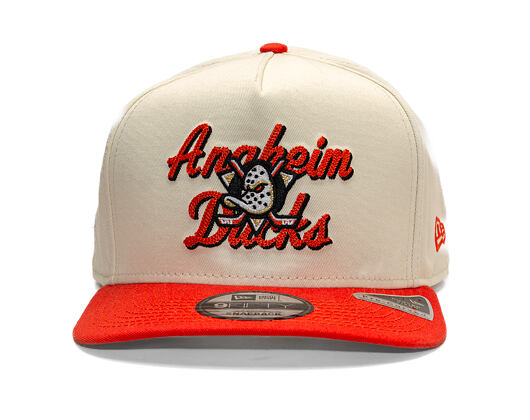 New Era - NHL Chainstitch 9FIFTY A-Frame - Anaheim Ducks - Chrome White