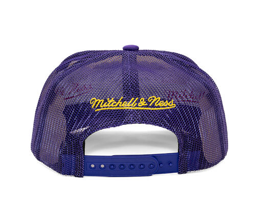 Kšiltovka Mitchell & Ness - NBA Vintage Block Trucker - Los Angeles Lakers - Cream