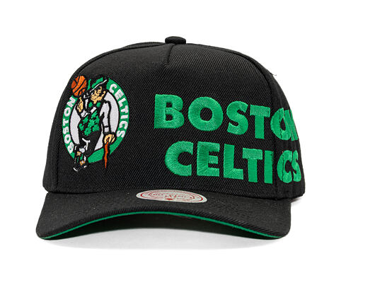 Kšiltovka Mitchell & Ness - NBA Busted Pro - Boston Celtics - Black