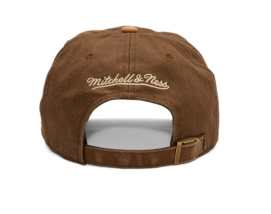 Kšiltovka Mitchell & Ness - NBA Lux Chain Strapback - Chicago Bulls - Brown