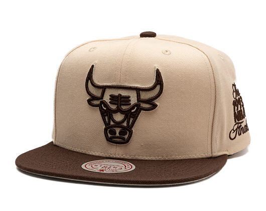 Cap Mitchell & Ness - NBA Fashion Basic 2T Snapback - Chicago Bulls - Cream