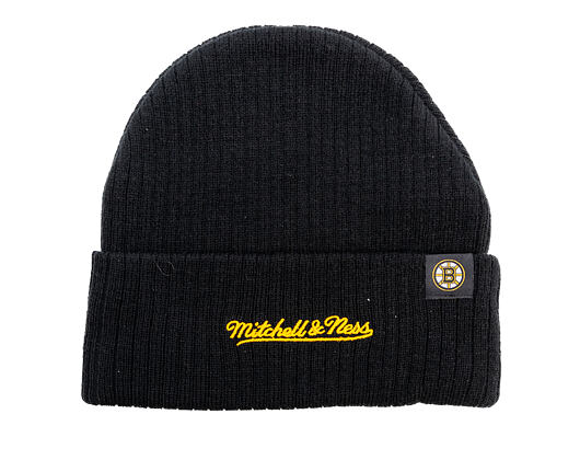 Beanie Mitchell & Ness - NHL Line Light Knit - Boston Bruins - Black