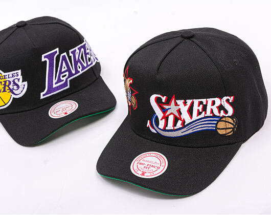 Kšiltovka Mitchell & Ness - NBA Busted Pro HWC - Philadelphia 76Ers - Black