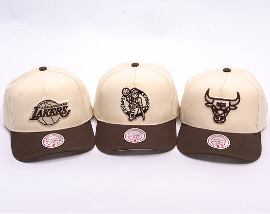 Kšiltovka Mitchell & Ness - NBA Fashion Basic 2T Pro - Los Angeles Lakers - Cream