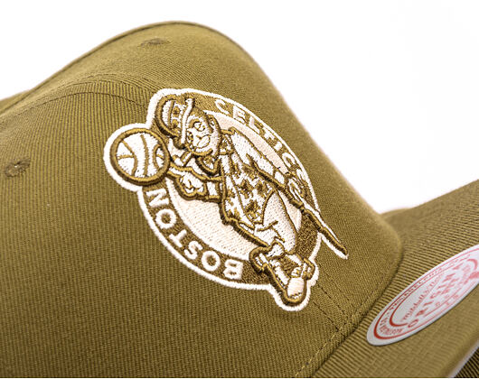 Cap Mitchell & Ness - NBA Fashion Basic Snapback - Boston Celtics - Olive