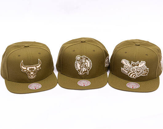 Cap Mitchell & Ness - NBA Fashion Basic Snapback Hwc - Charlotte Hornets - Olive